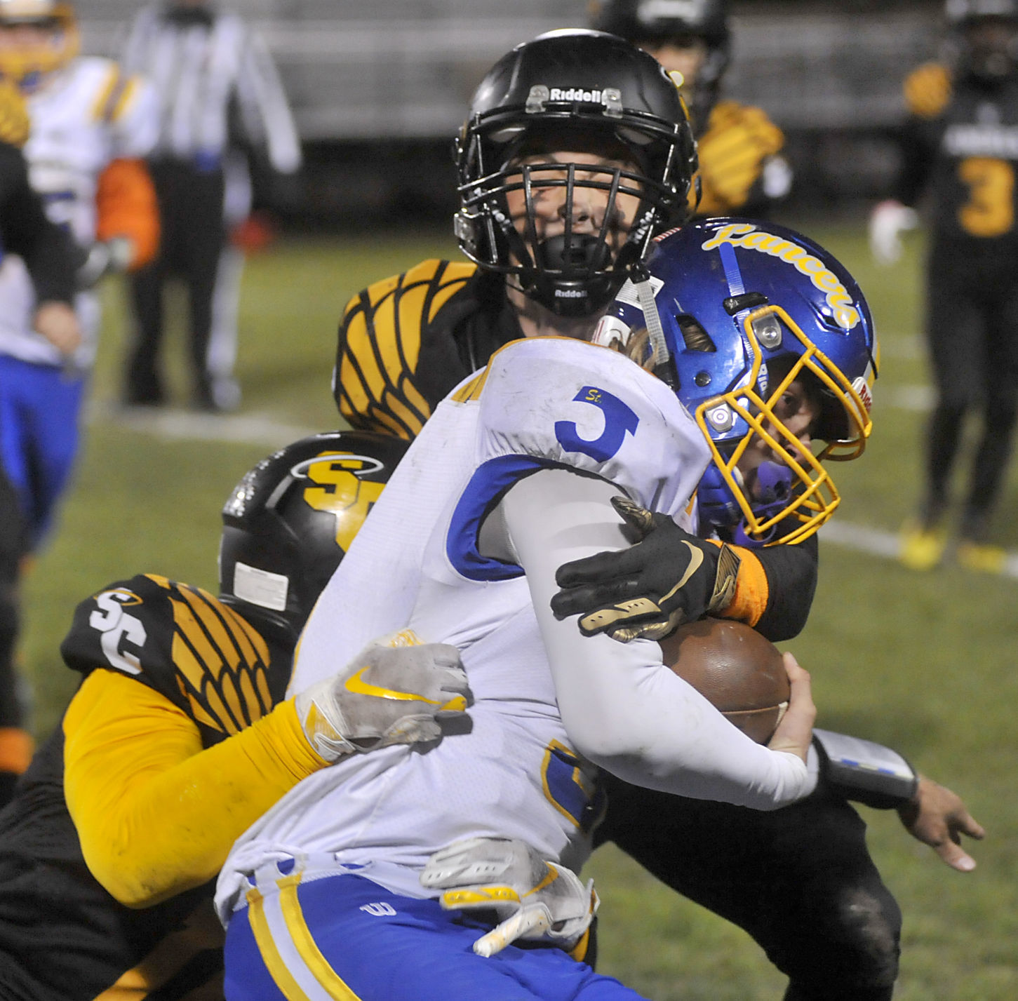 St. Catherine's 41, St. Joseph 7